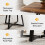 Tribesigns Tribesigns Dining Table for 4, 80 x 80 x 75 cm Kitchen Table 2