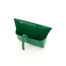 Leecroft Metal Hooded Dustpan Office Kitchen Home Cleaning Sweeping