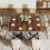 Tribesigns Tribesigns Dining Table for 4, 80 x 80 x 75 cm Kitchen Table 7