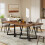 Tribesigns Tribesigns Dining Table for 4, 80 x 80 x 75 cm Kitchen Table 10