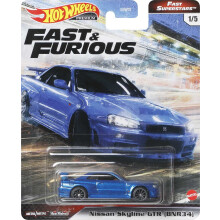 Collezione Hot Wheels Fast & Furious di veicoli in scala 1:64 tratti dal franchise cinematografico Fast. Auto moderne e classiche. Un regalo fant