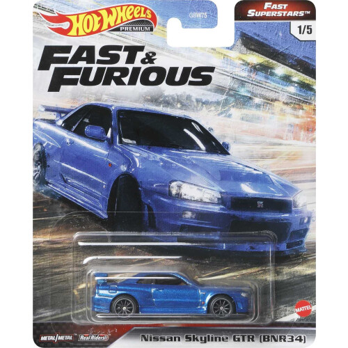 Hot Wheels Hot Wheels Fast & Furious Συλλογή 1:64 Κλίμακας Αυτοκινήτων από την Ταινία Fast