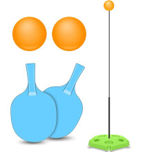 Table Tennis Trainer Soft Shaft Training Machine Kit Elastic for Pingpong Home