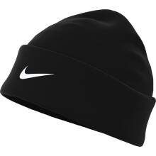 Nike Peak Beanie T-Shirt Unisex Regular Fit Size 1 - Black