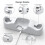 Oculus Quest 2 Vr Headset Controller Charging Dock Stand 5