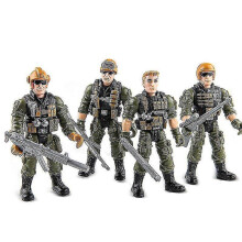 Military Sea And Land Soldier Toys, Elite Special Forces Soldiers, Articulated Doll Models, Ornaments