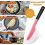 2 Pieces Omelette Spatula Kitchen Omelet Turner Silicone Omelette Turn 2
