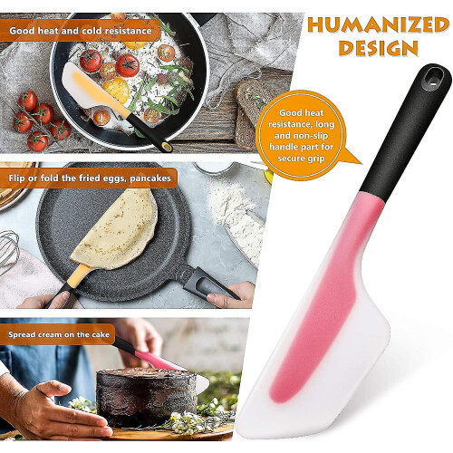 2 Pieces Omelette Spatula Kitchen Omelet Turner Silicone Omelette Turn 1