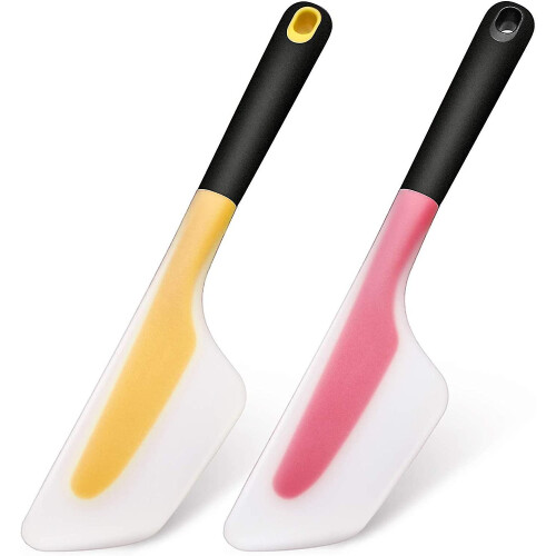 2 Pieces Omelette Spatula Kitchen Omelet Turner Silicone Omelette Turn