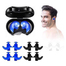 5 Pairs Swimming Adult Kids Earplugs, Soft Silicone Reusable Swimming Earplugs