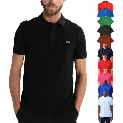 Lacoste Lacoste L1212 Mens Polo T Shirts Classic Golf Tee