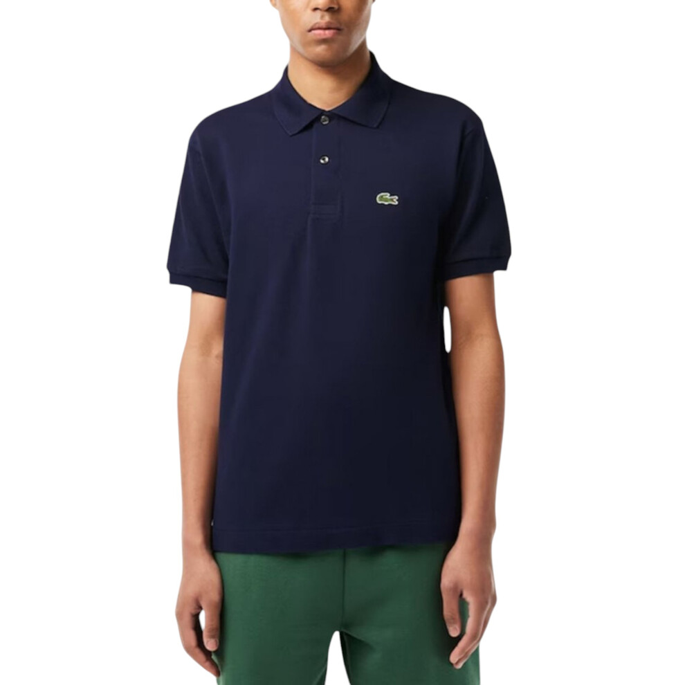 (Navy, XS) Lacoste L1212 Mens Polo T Shirts Classic GolfÂ Tee