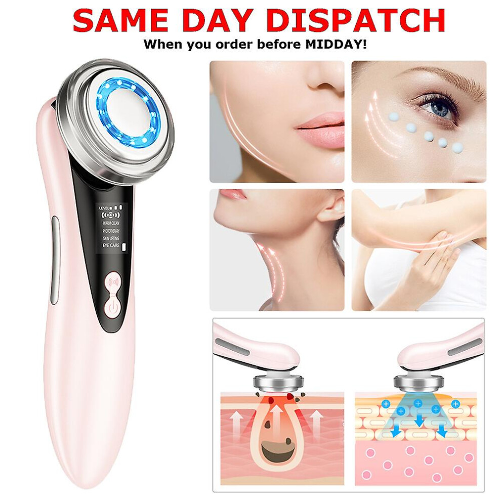 Light Women Photon Led Skin Rejuvenation Therapy Device Rf Ems Lifting Firming Beauty Massager Gifts
