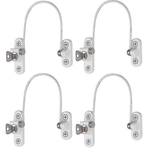 4 Pcs Window Restrictor Locks Window Restrictors Baby Security Window Locks Window Locks Door Locks 1