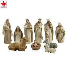 (B) Christmas Nativity Figures, Christ Birth Of Jesus Resin Ornament, Nativity Set With Figures, Jesus Birth Set, For Garden Indoor And Outdoor Decoration