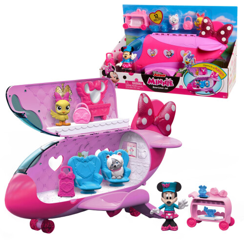 Disney Junior Μίνι Μάους Bow-Liner Jet, Επίσημα Παιχνίδια για Παιδιά 3+ από Just Play