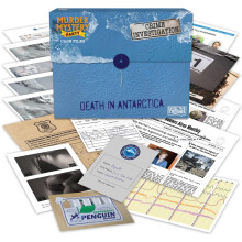 University Games Murder Mystery Party Case Files Death In Antarctica, Purple