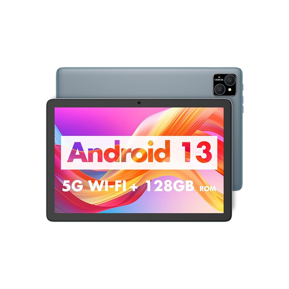 Vasoun Tab11 10'' Tablet Android 13, 5Ghz Wifi Tablet Octa-Core, Black 001234587329