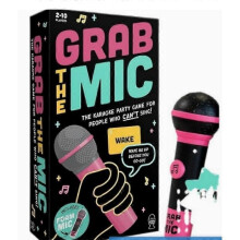Grab The Mic Karaoke Game Exciting Grab The Mic, 2-10 Players 250 Lyric Cards