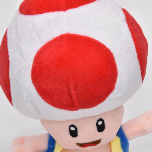 Super Mario Toys Toad Plush Super Mario Characters,7",yellow 1