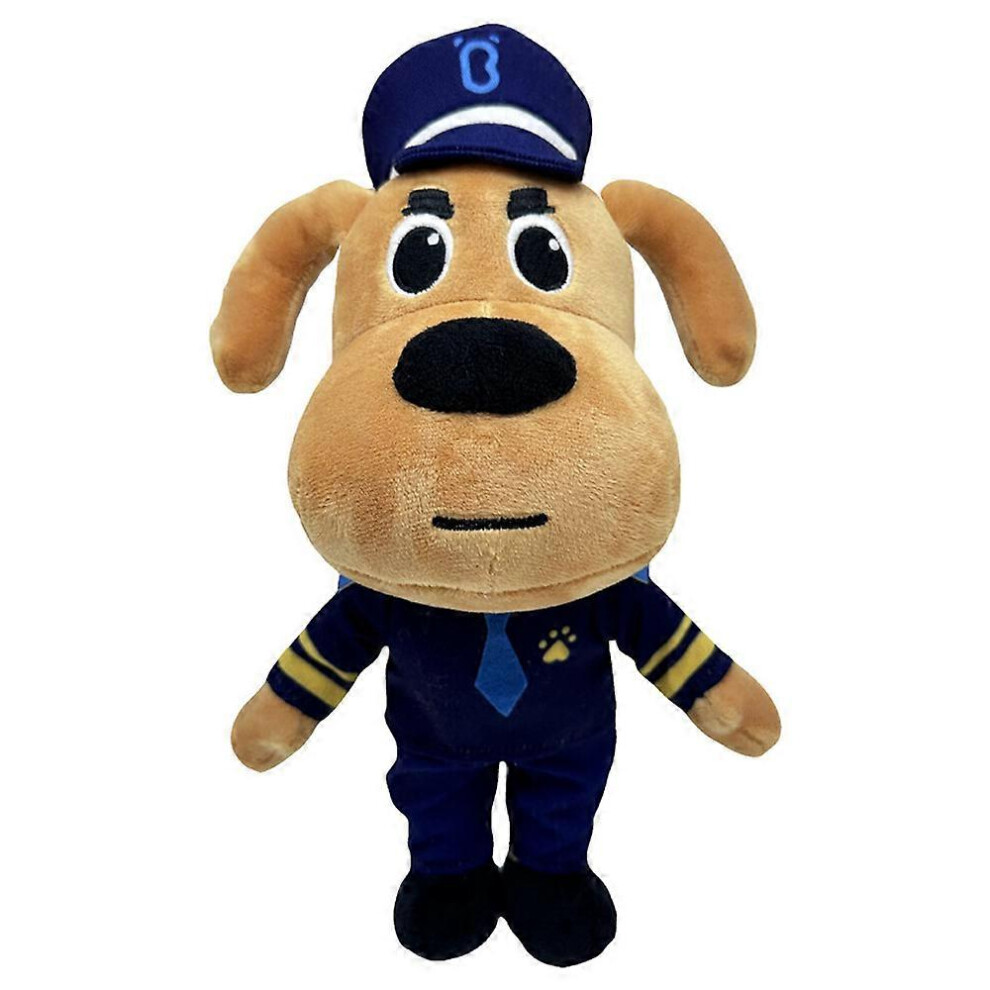 (A) Sheriff Labrador Dog Toy Plushies Stuffed Doll Home Sofa Decoration Party Favors for Kid Bday Gift