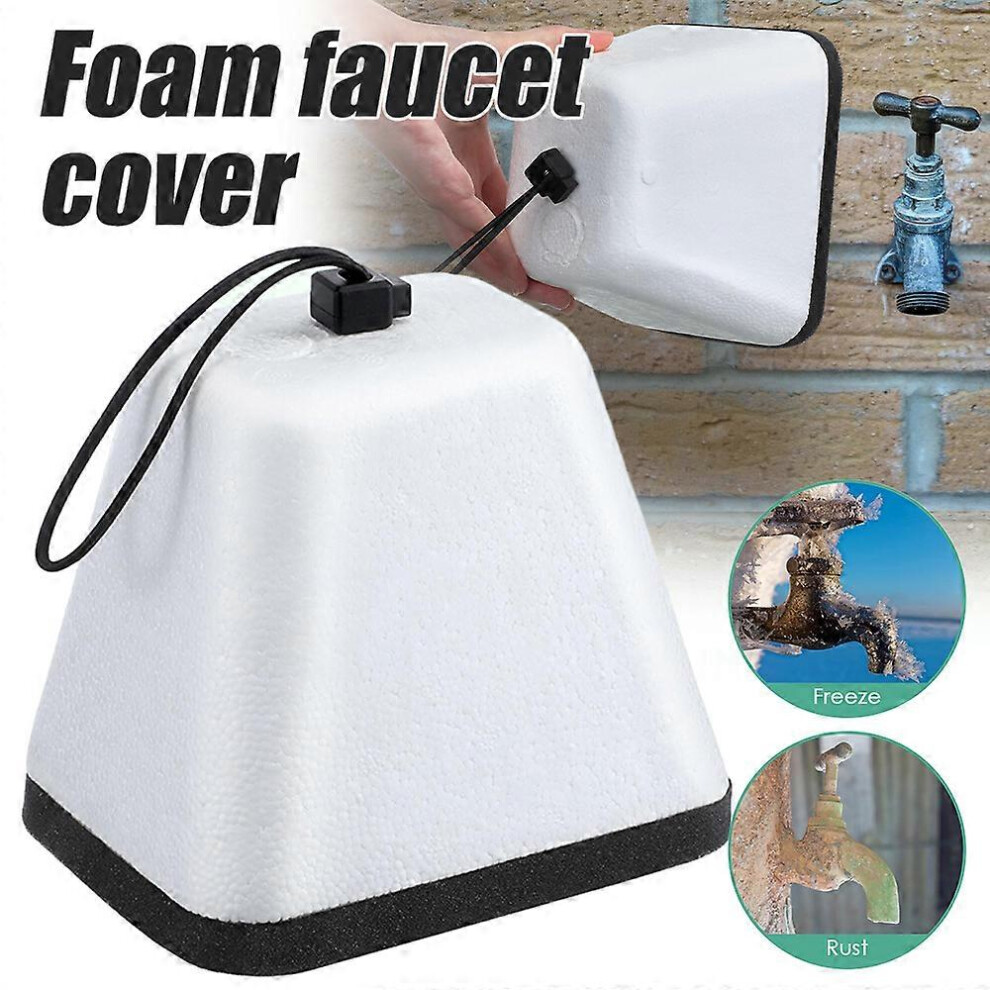 Outdoor Foam Faucet Cover,Freeze Proof Outdoor Faucet Cover,Prevent Winter Freeze And Cold Weather Insulation 3247719351987
