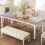 Tribesigns Tribesigns dining table 200 cm for 8 people in industrial style 1