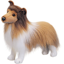Douglas Dixie Sheltie Plyschdjur: verklighetstrogen Shetland Sheepdog-gosedjur med själsfulla ögon och gosig pose