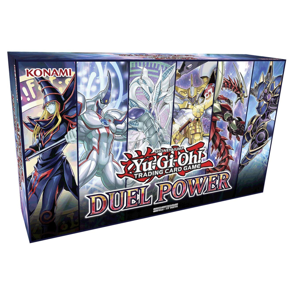 Yu-Gi-Oh! Trading Cards TCG: Duel Power Box- 6 Rare Cards & Booster Pack, Multicolor