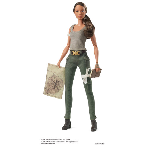 Barbie Boneca de boneca de boneca da Barbie Tomb Raider