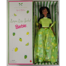Mu  eca afroamericana Barbie Mattel 20318 1998 con sorbete de lim  n y lima Avon