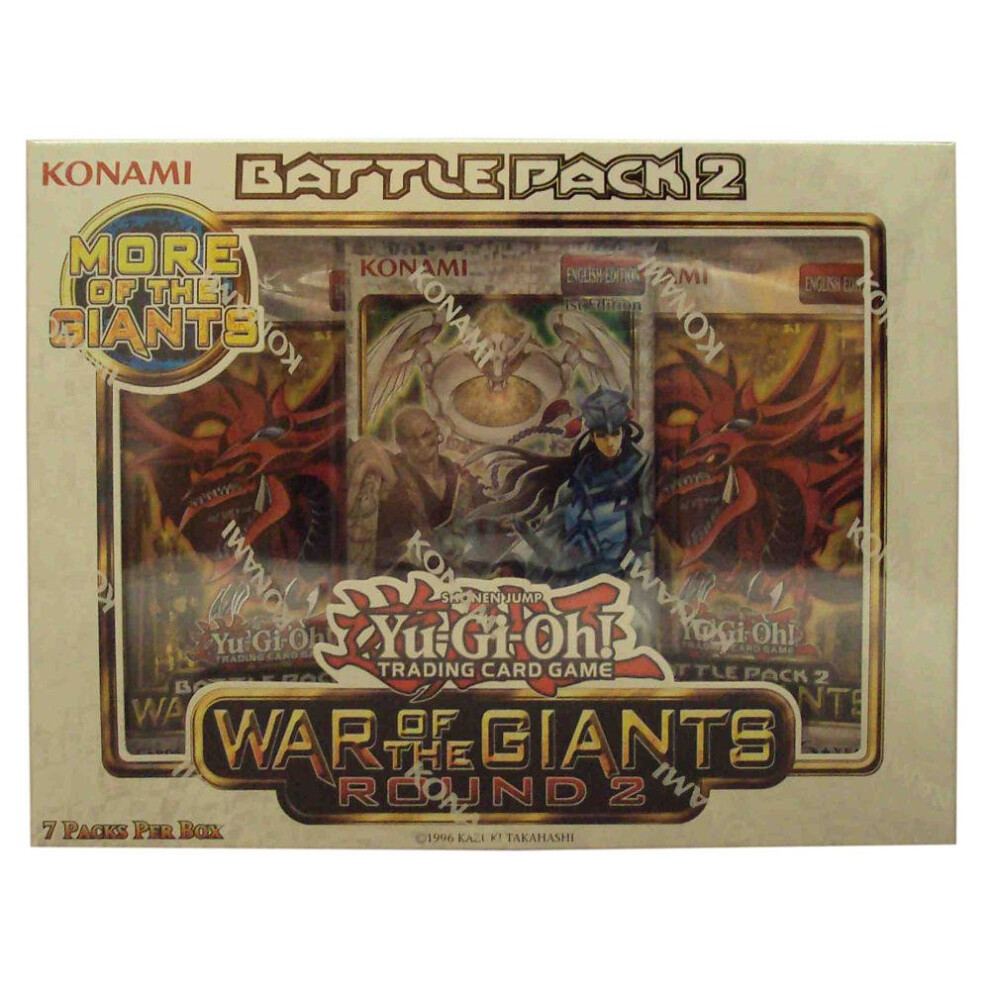 Konami Yu Gi Oh! War of The Giants Round 2 Battle Pack 2