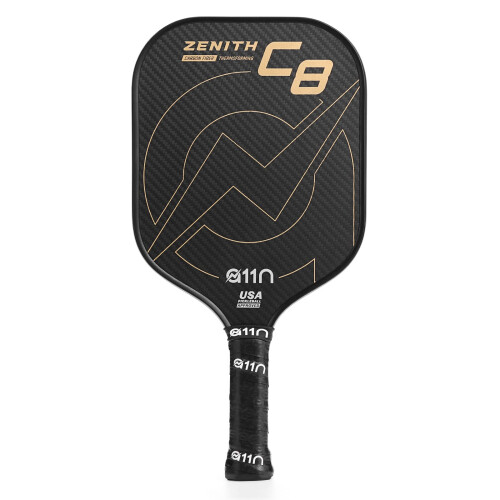 A11N Zenith C8 Ραβδί Pickleball 16mm | Τ700 Ανθρακονήματα με Εγχυτές τοίχους | Μεγαλωμένος Χρυσός