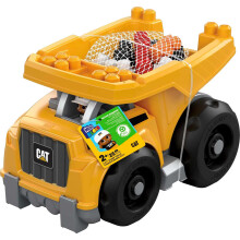Mega Bloks Cat Large Dump Truck, yellow (DCJ86)