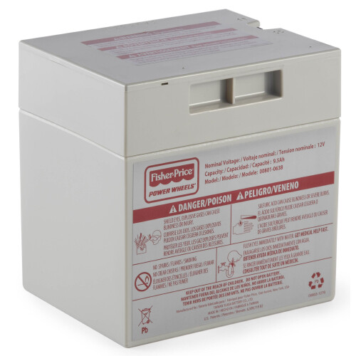 Power Wheels 12-volts laddningsbart batteri