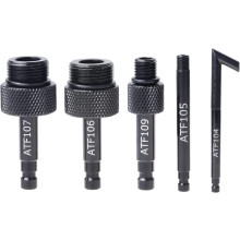 SURIEEN 5Pcs Transmission Service Fluid Oil Filling Filler Adapter ATF Compatible with DSG CVT 09G 01J 722.9 for Audi Benz