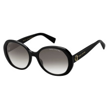 Gafas de sol ovaladas Marc Jacobs MARC 377/S 807 negras categoría de lente 2