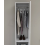 (White) Modern 1-Door Wardrobe | Tall Storage with Hanging Rail 7