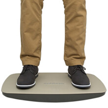 Victor Steppie Balance Board 22-1/2"""" by 14-1/2"""" by 2-1/8"""" 2 Tone Gray