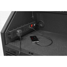 Sealey Superline PRO® Black Edition Topchest with 6 Soft Close Drawers & Power Strip 910mm AP3607BE