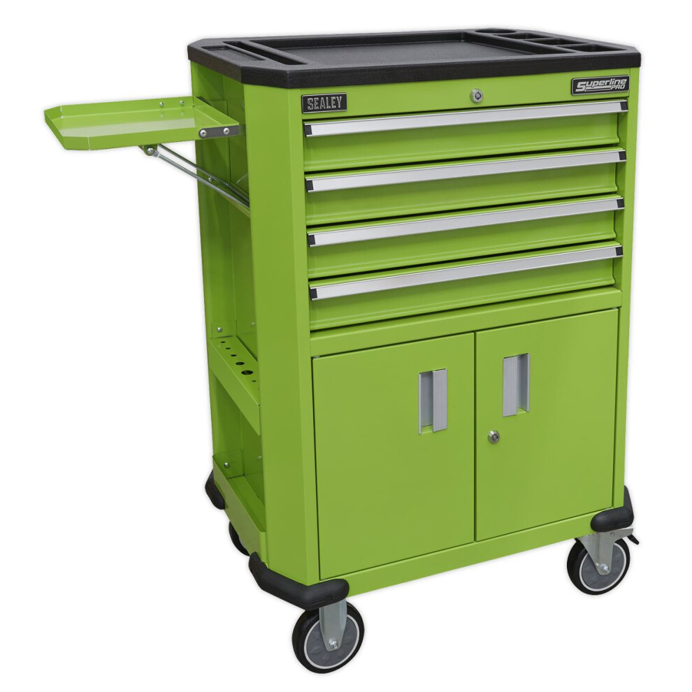 Sealey Superline PRO® Tool Trolley with 4 Drawers & 2 Door Cupboard AP980MTHV