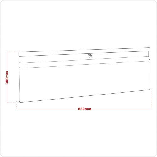 Sealey Sealey Superline PRO&reg; Modular Lockable Storage Door 845mm APMSV03 1