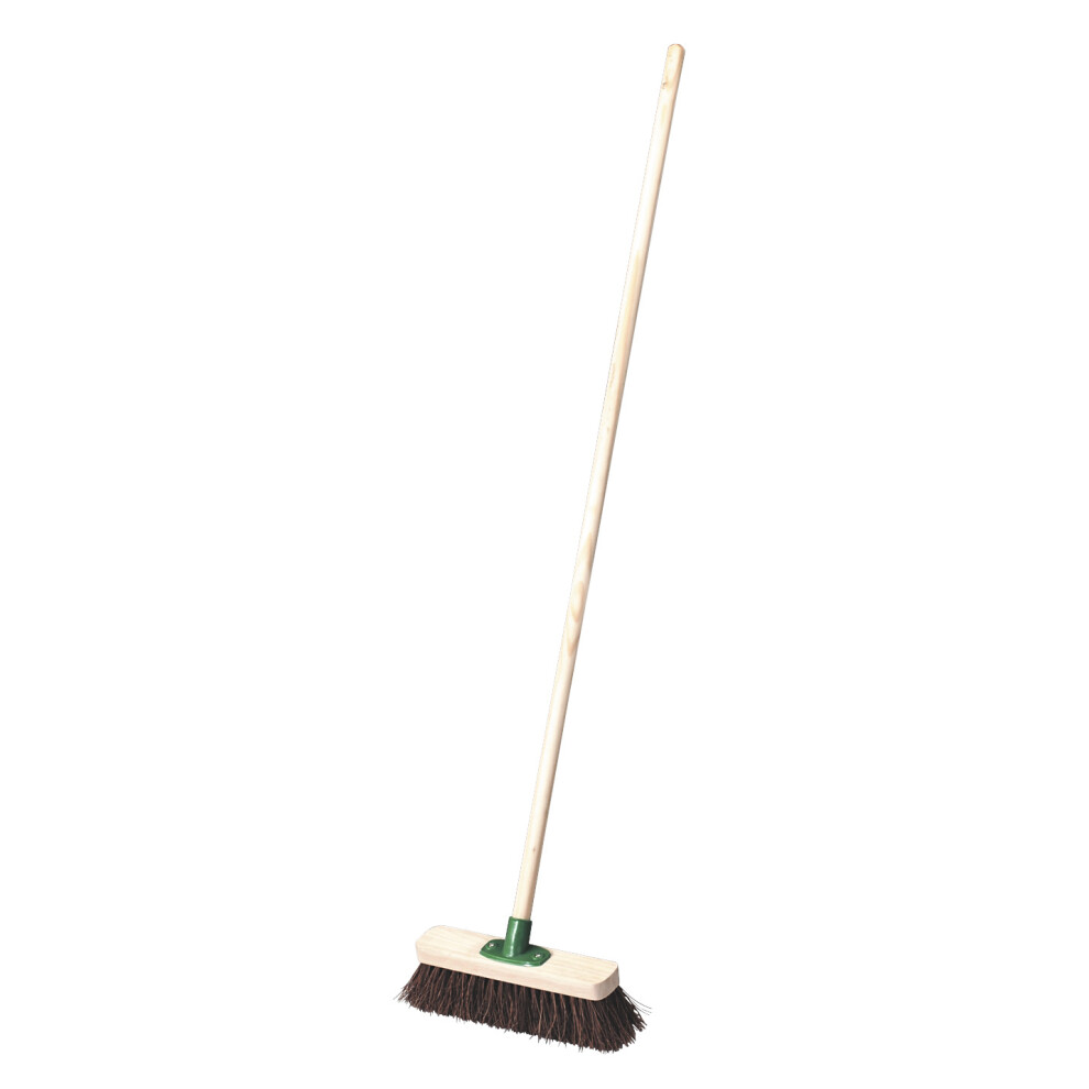 Sealey Stiff/Hard Bristle Broom 12"(300Mm) Bm12h