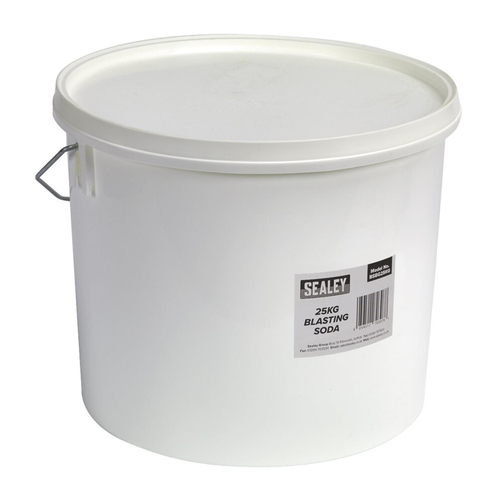 Sealey Blasting Soda Tub 25Kg Bsbg25kg