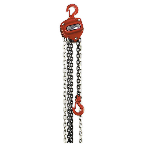 Sealey Sealey 2.5m Chain Block 0.5 Tonne CB500