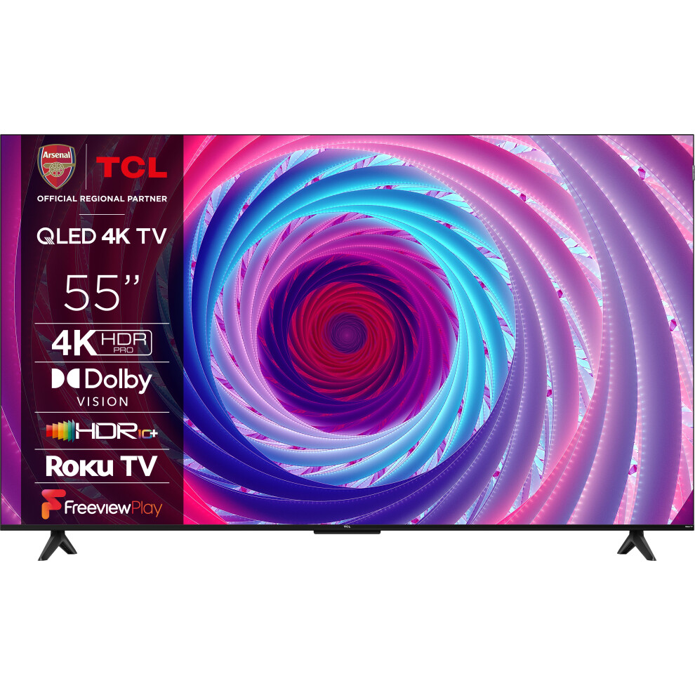 Tcl 55Rc650k Tv 139.7 Cm (55") 4K Ultra Hd Smart Tv Wi-Fi Black