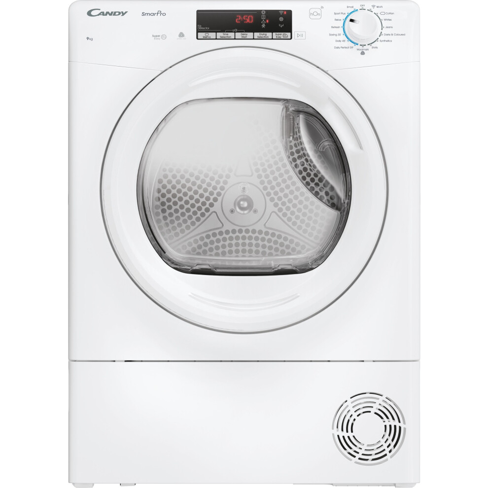Candy 31102860 Cro Ec9tg-80 Tumble Dryer Freestanding Front-Load 9 Kg B White