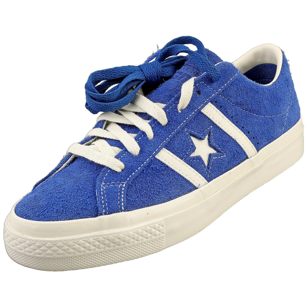 (7) Converse One Star Academy Pro Ox Unisex Casual Trainers in Blue