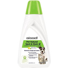 BISSELL Pet Natural Spot & Stain, Cleaning Solution for BISSELL SpotClean Portable Carpet Cleaners, For use on carpet, upholstery, area rugs and car