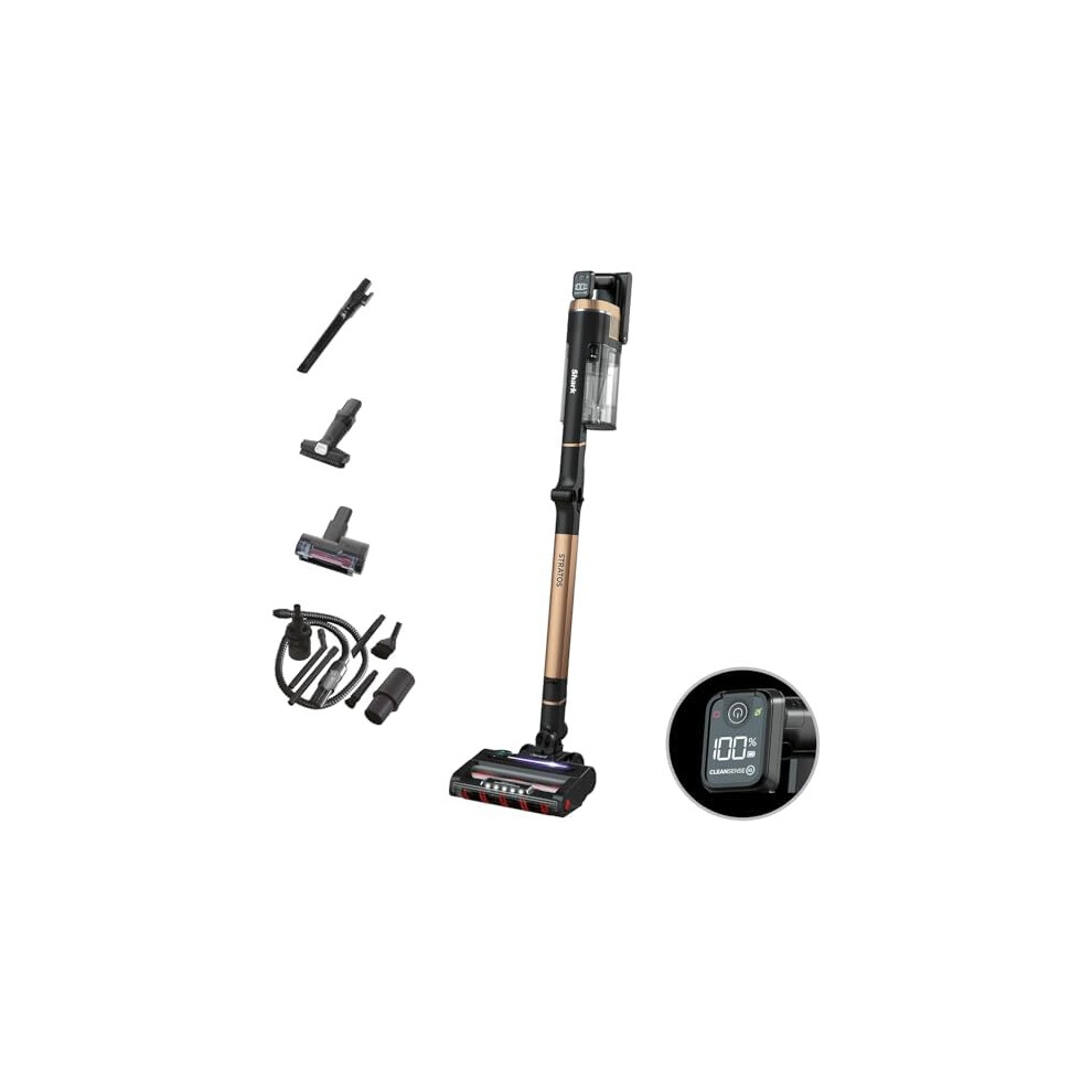 Shark Stratos Cordless Stick Vacuum Cleaner Pet Pro with Anti Hair Wrap Plus, Clean Sense IQ & Anti-Odour Technology, Car Kit, 60 Mins Run-Time, Rem